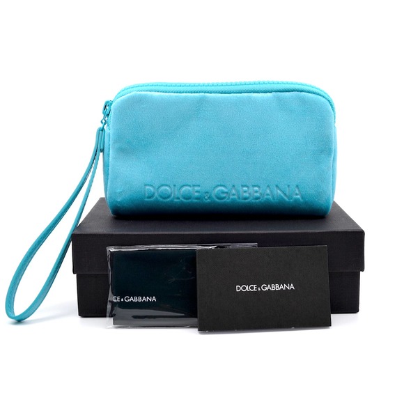 DOLCE&GABBANA DG6186 501/87 BLACK DARK GREY LENS AUTHENTIC SUNGLASSES - Picture 15 of 16